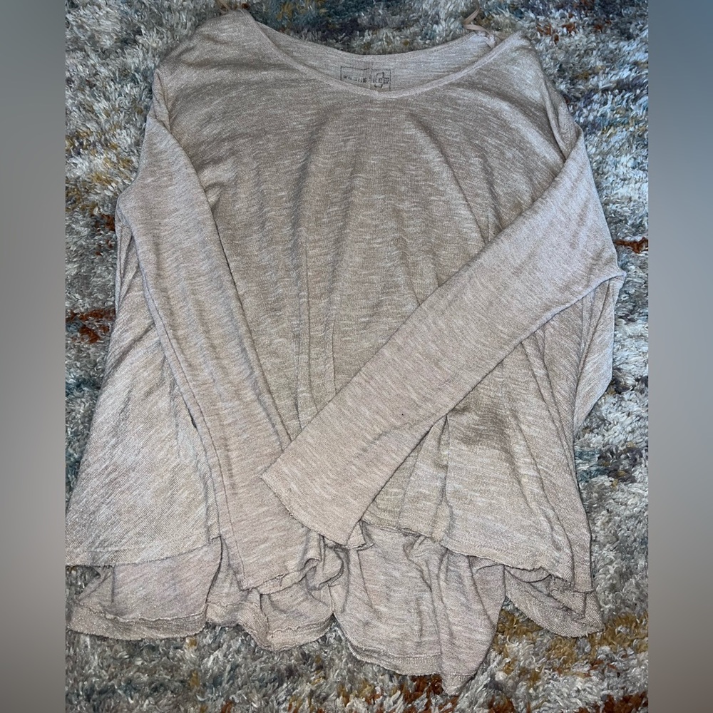 Oversized Free People top